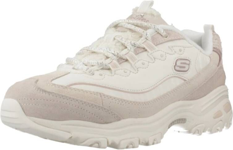 Skechers Winter D'Lites Sneakers Beige Dames