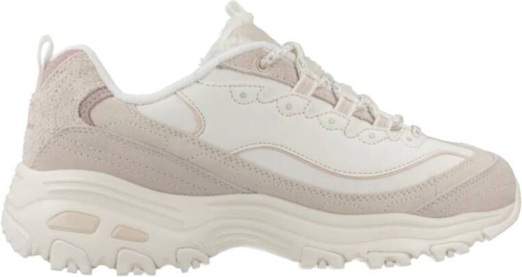 Skechers Winter D'Lites Sneakers Beige Dames