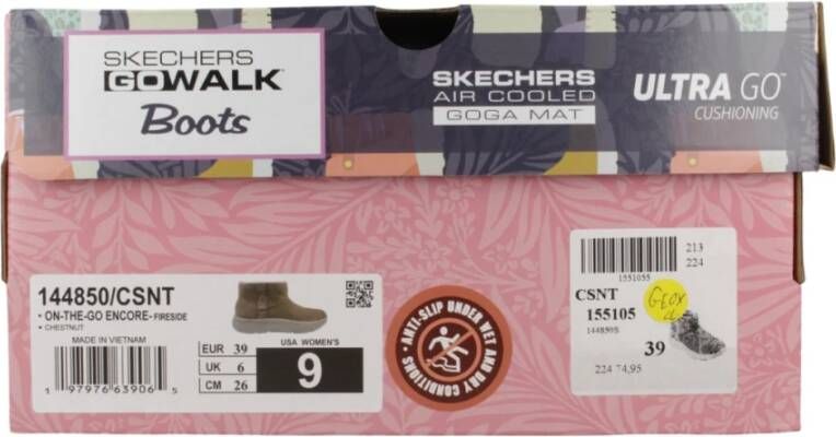 Skechers Winterlaarzen On-The-Go Encore Brown Dames