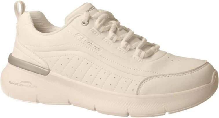 Skechers Witte Moderne Damessneaker White Dames