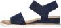 Skechers Woestijnkus Sandalen Blue Dames - Thumbnail 3