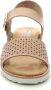 Skechers Woestijnkus Zonnige sandalen Beige Dames - Thumbnail 5