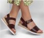 Skechers Woestijnkus Zonnige Sandalen Brown Dames - Thumbnail 2