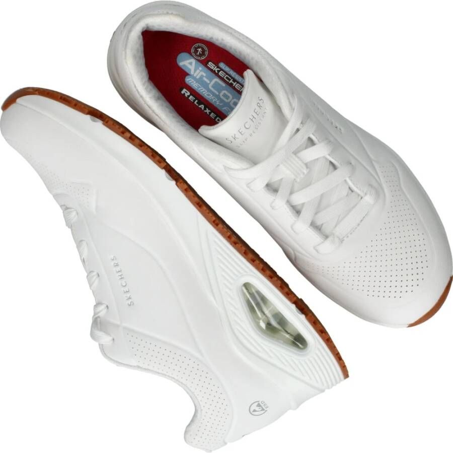 Skechers Work Uno Slipresistant sneaker White Dames