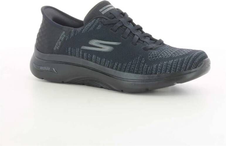 Skechers Zwarte Arch Fit Wandelschoenen Black Heren