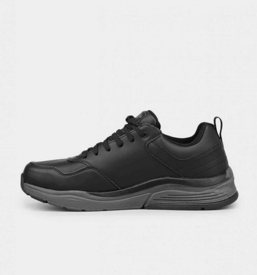 Skechers Zwarte Benago Schoenen voor Heren Black Heren