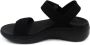 Skechers Zwarte Sandalen met Stoffen Voering Black Dames - Thumbnail 8