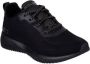 Skechers Zwarte Sneaker Platte Veterschoen Black Dames - Thumbnail 3