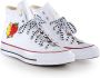 SKY High Farm Chuck 70 High Top Canvas Sneakers White - Thumbnail 10