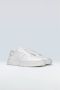 Sneaky Steve Casual Leren Sneaker met Geperforeerde Gaten White Unisex - Thumbnail 2