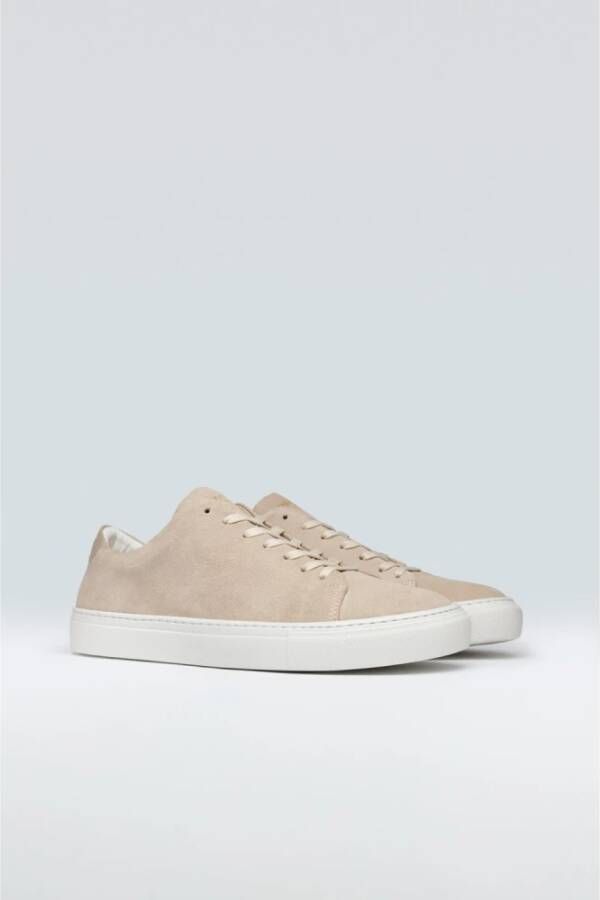 Sneaky Steve Elegant Suede Sneaker Beige Heren