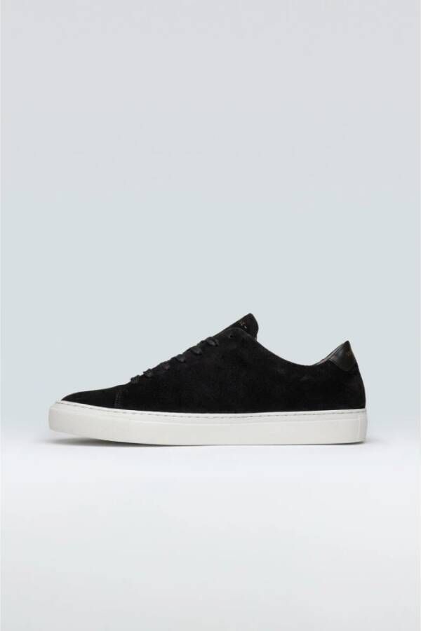 Sneaky Steve Elegant Suede Sneaker Black Heren