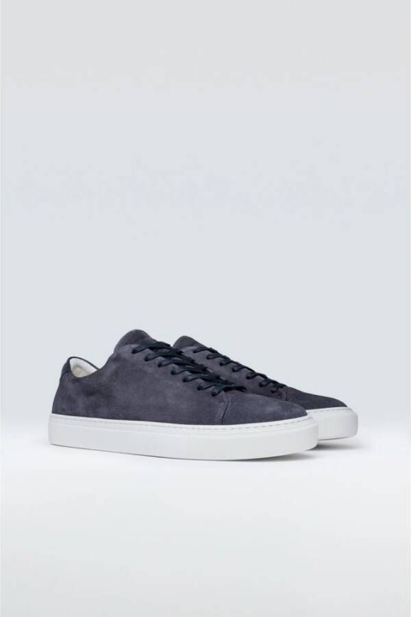 Sneaky Steve Elegant Suede Sneaker Blue Heren