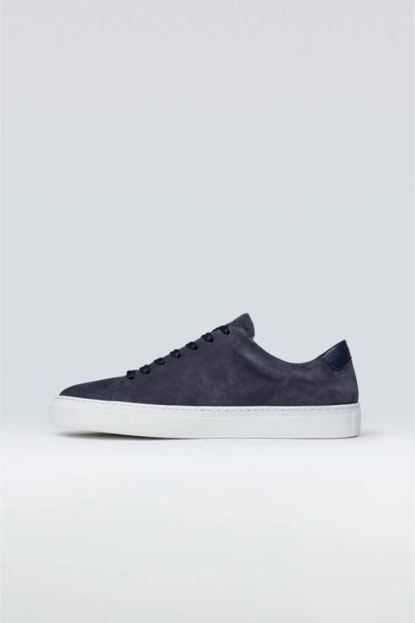 Sneaky Steve Elegant Suede Sneaker Blue Heren