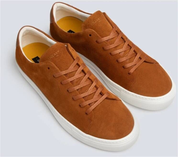 Sneaky Steve Elegant Suede Sneaker Brown Heren