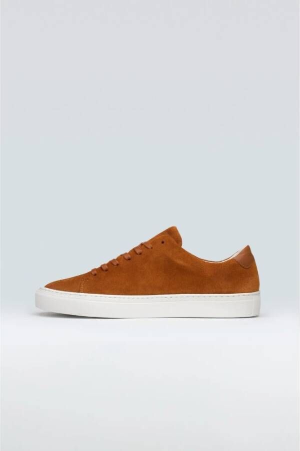 Sneaky Steve Elegant Suede Sneaker Brown Heren