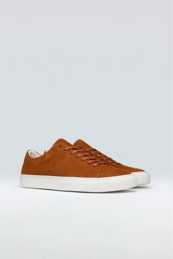 Sneaky Steve Elegant Suede Sneaker Brown Heren