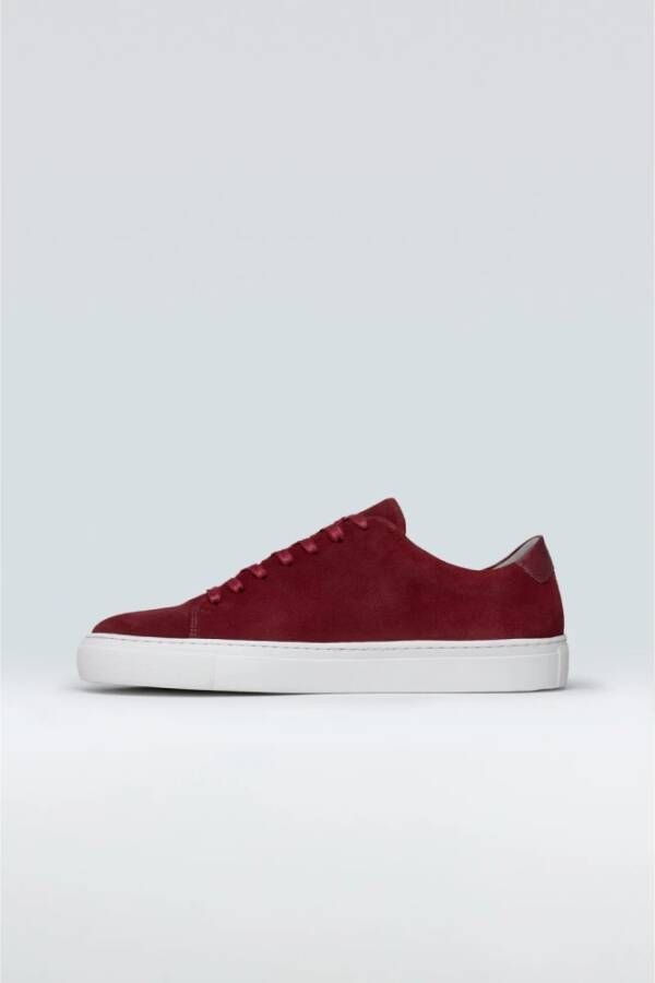 Sneaky Steve Elegant Suede Sneaker Red Heren