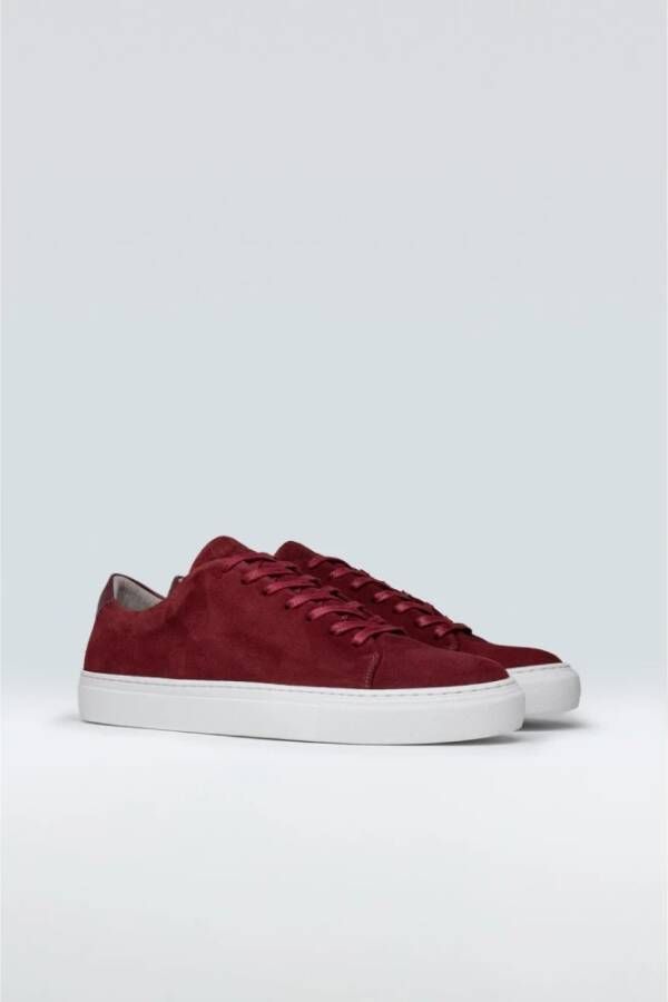 Sneaky Steve Elegant Suede Sneaker Red Heren