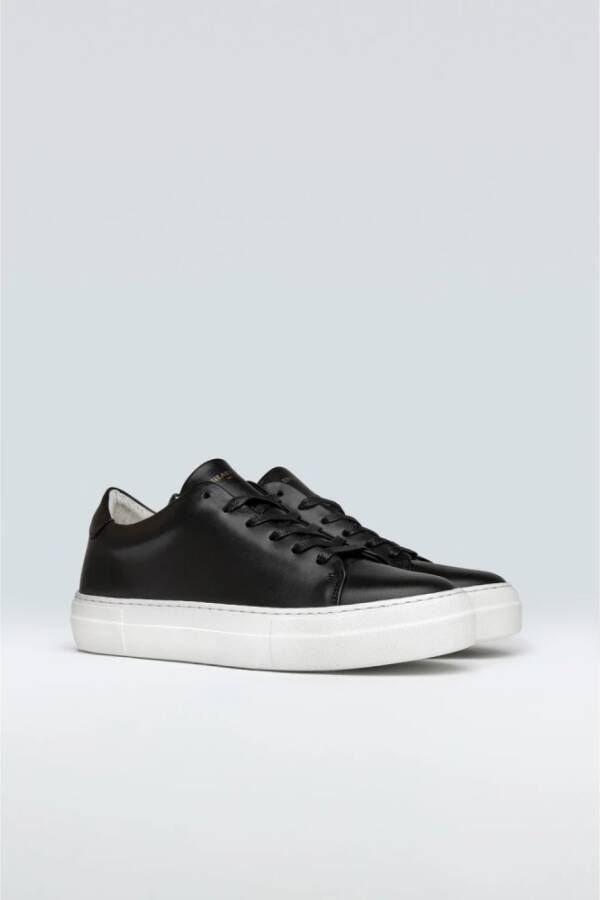 Sneaky Steve Elegante Leren Sneaker Black Dames