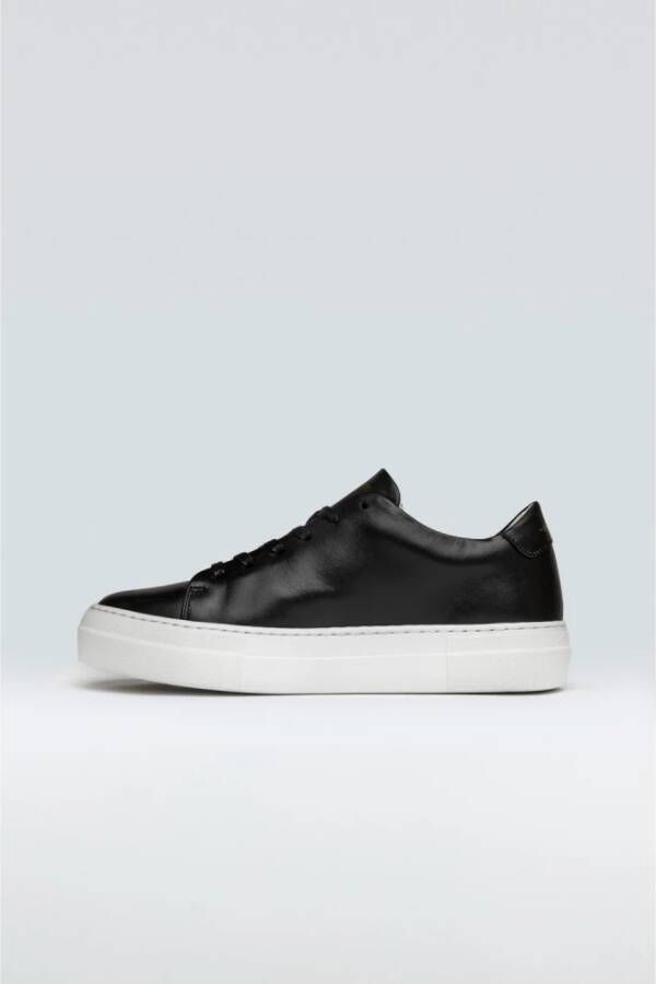 Sneaky Steve Elegante Leren Sneaker Black Dames