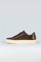 Sneaky Steve Klassieke Leren Sneaker Brown Heren - Thumbnail 3