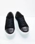 Sneaky Steve Suede Leren Rubberen Zool Schoenen Black Heren - Thumbnail 2