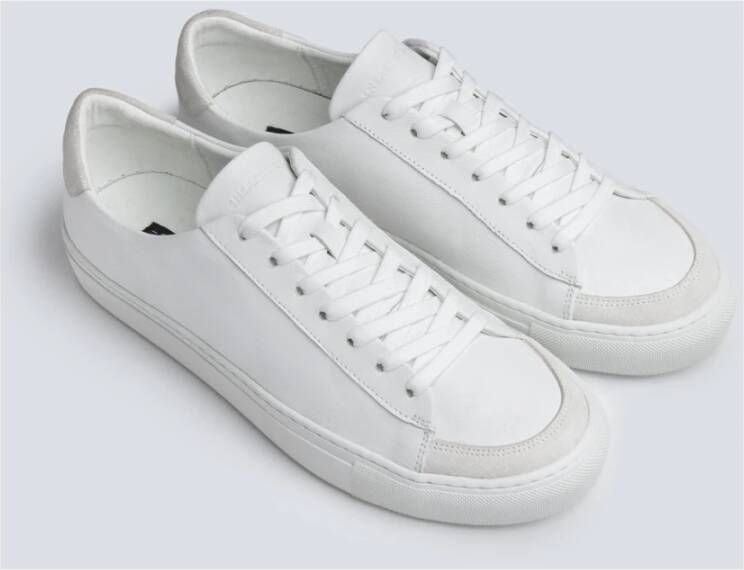 Sneaky Steve Retro Leren Sneaker White Unisex