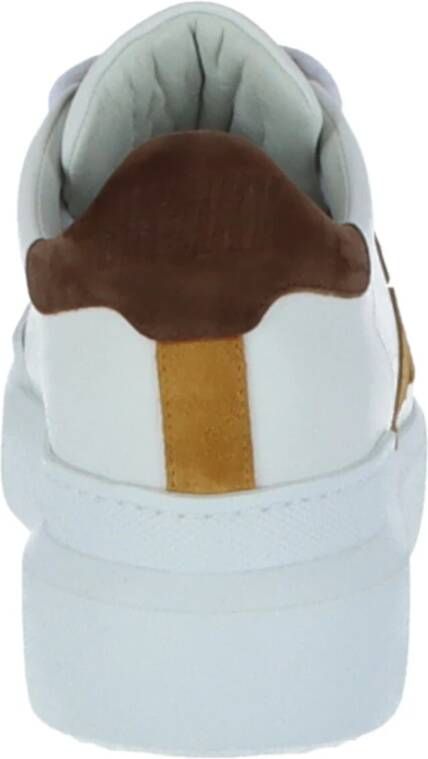 Sneaky Steve Sportieve leren instap sneakers White Dames