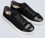 Sneaky Steve Suede Leren Rubberen Zool Schoenen Black Heren - Thumbnail 4