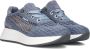 SOFTWAVES Lage Sneakers Dames 8.95.04 Maat: 38 5 Materiaal: Suède Kleur: Blauw - Thumbnail 3