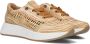 Softwaves Bruine Geweven Touw Lage Sneakers Brown Dames - Thumbnail 2