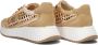 Softwaves Bruine Geweven Touw Lage Sneakers Brown Dames - Thumbnail 3