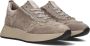 Softwaves Taupe Lage Sneakers voor Dames Beige Dames - Thumbnail 3