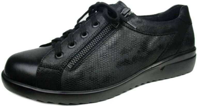 Solidus Veterschoenen Zwart Maren Black Dames