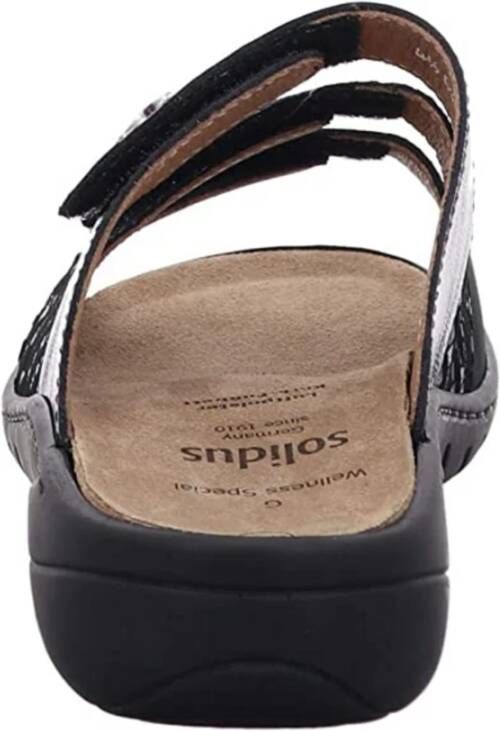 Solidus Wellness Special Zwarte Schoen Black Heren