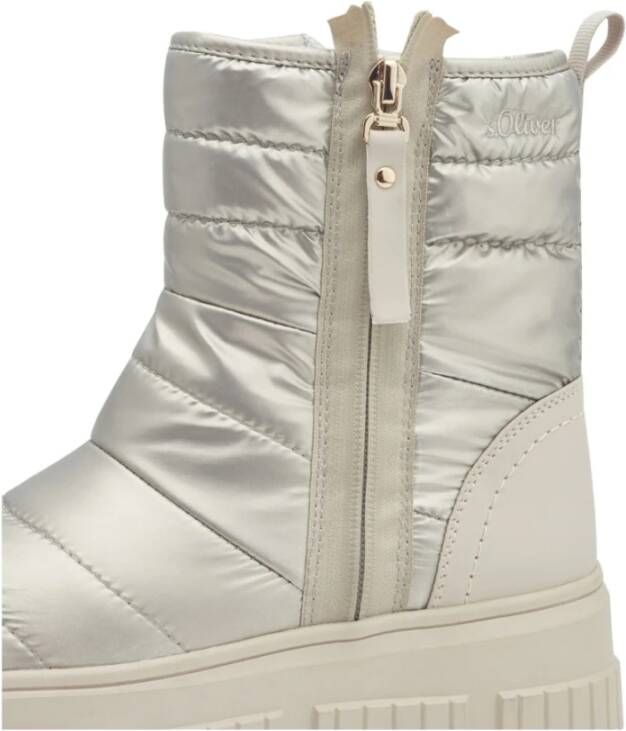 s.Oliver Beige Casual Gesloten Enkellaarsjes Beige Dames