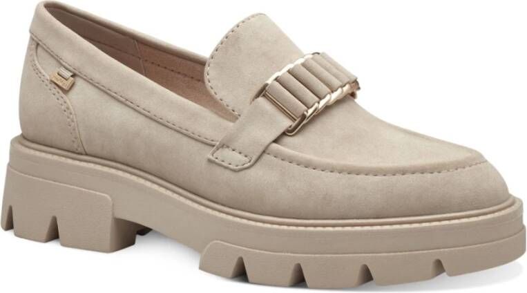 s.Oliver Beige Casual Gesloten Loafers Vrouwen Beige Dames