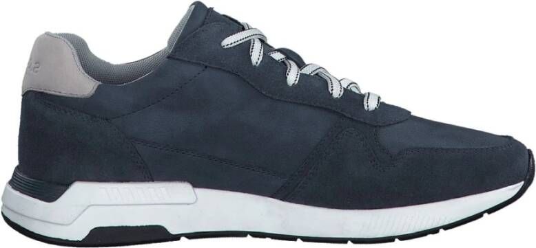 s.Oliver Blauwe Sneakers voor Mannen Blue Heren