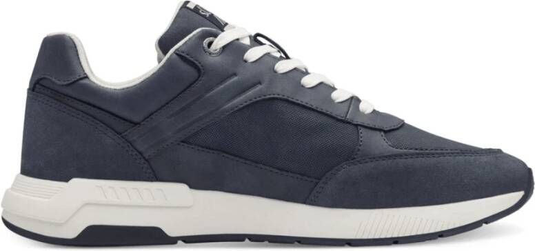 s.Oliver Blauwe Sneakers voor Mannen Blue Heren