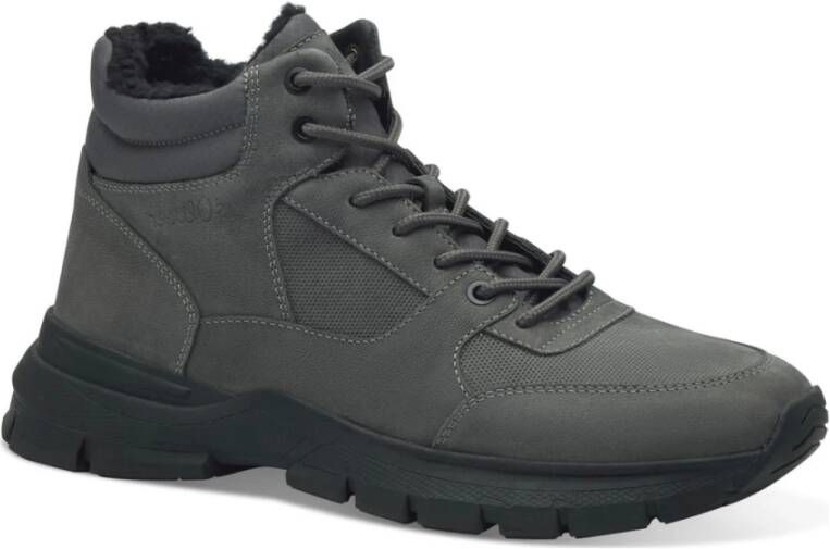 s.Oliver Donkergrijze Sneakers voor Mannen Gray Heren