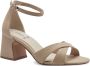 S.Oliver Elegante Taupe Platte Sandalen Beige Dames - Thumbnail 4