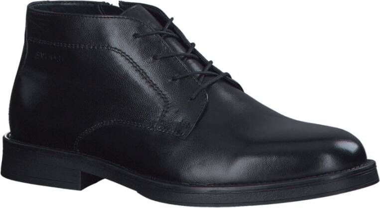 s.Oliver Elegante Zwarte Formele Zakelijke Schoenen Black Heren