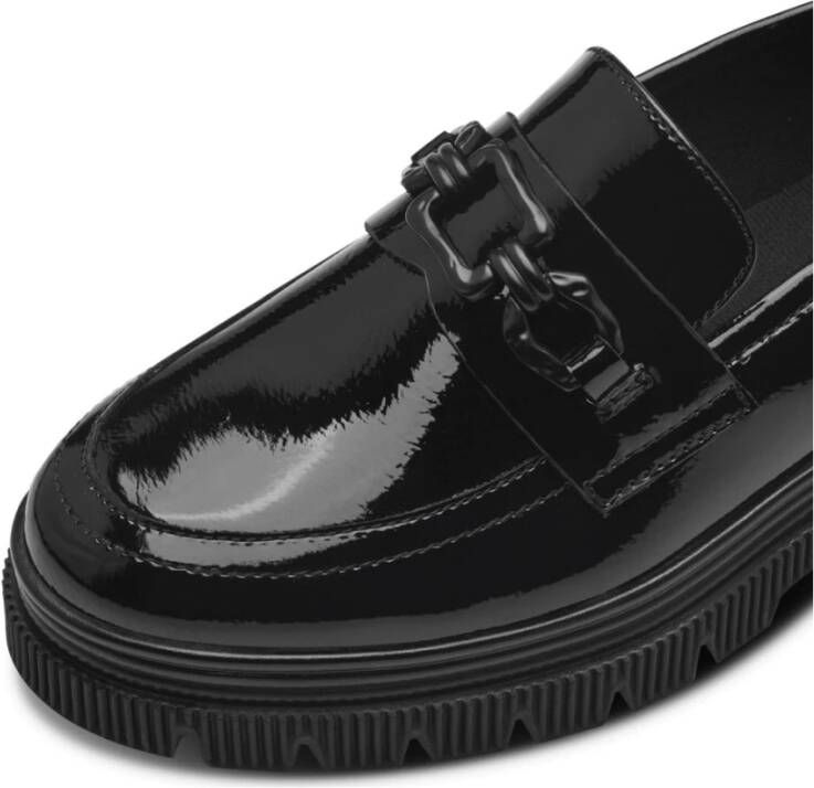 s.Oliver Elegante Zwarte Gesloten Loafers Black Dames