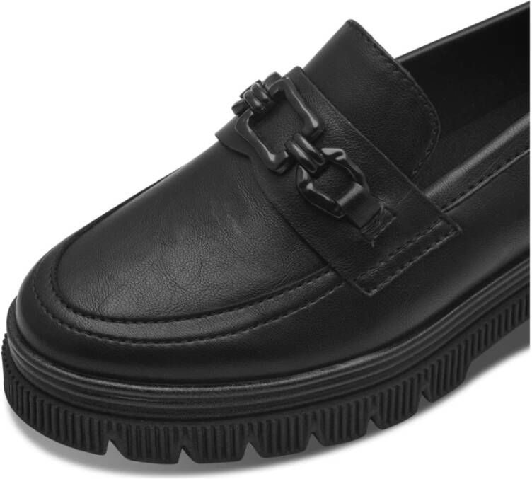 s.Oliver Elegante Zwarte Gesloten Loafers Black Dames