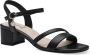 S.Oliver Elegante Zwarte Platte Sandalen Vrouwen Black Dames - Thumbnail 4