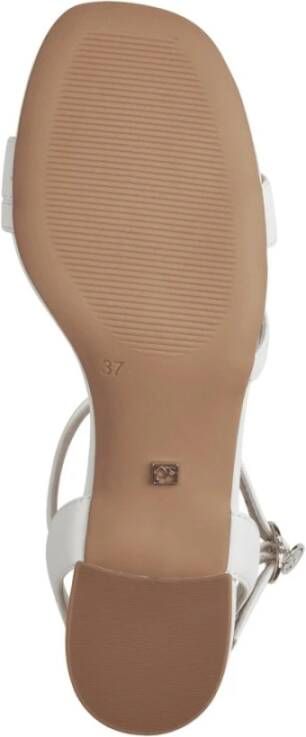 s.Oliver Witte elegante platte sandalen White Dames