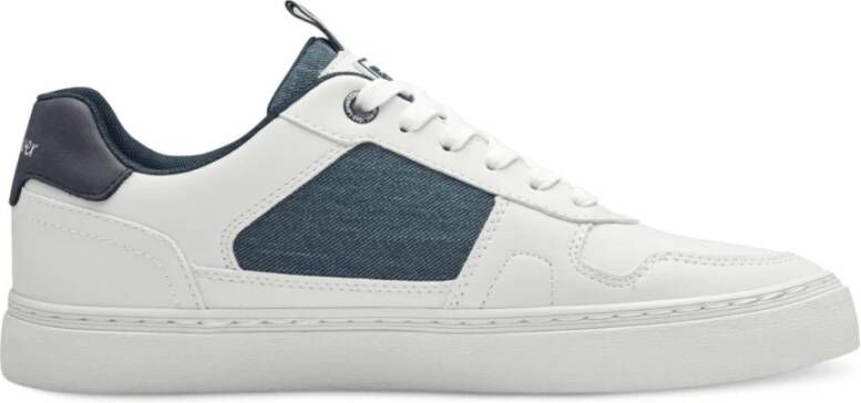 s.Oliver Witte Sneakers voor Mannen White Heren