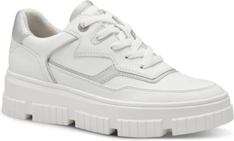 s.Oliver Witte Sneakers voor Vrouwen White Dames