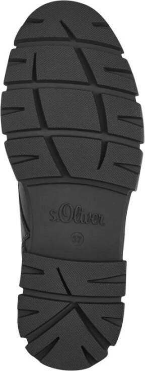 s.Oliver Zwarte Casual Gesloten Booties Vrouwen Black Dames